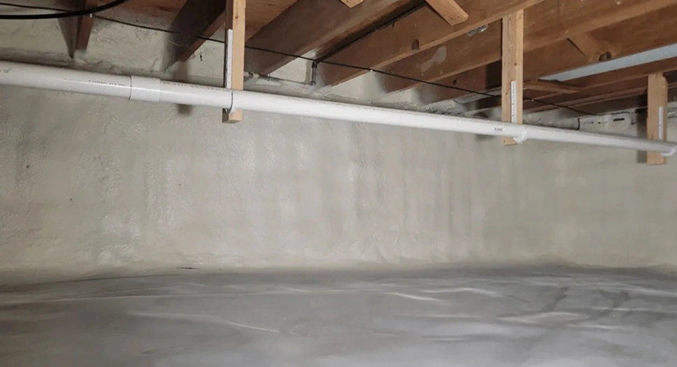 Crawlspace Encapsulation Project in Naperville