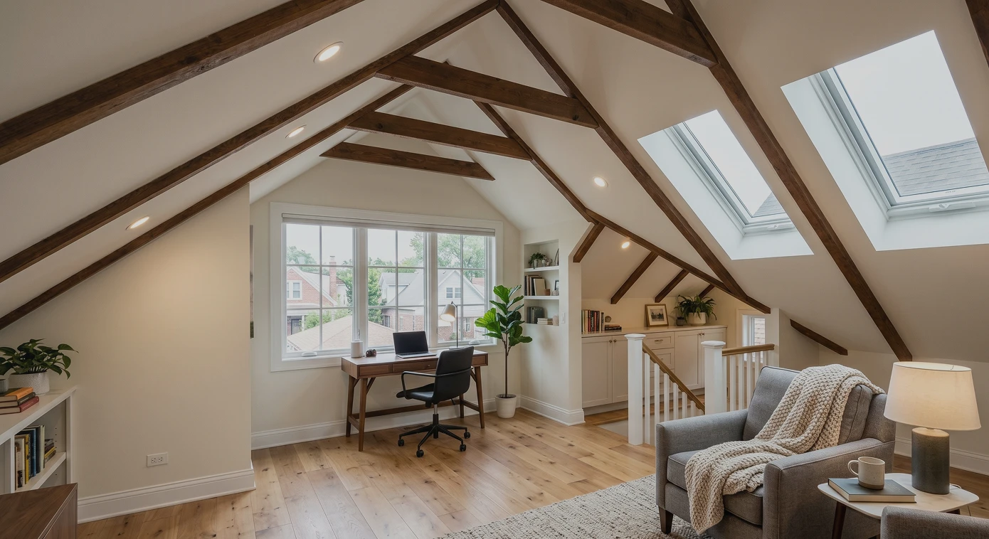 Attic Conversion: Extra Livable Space
