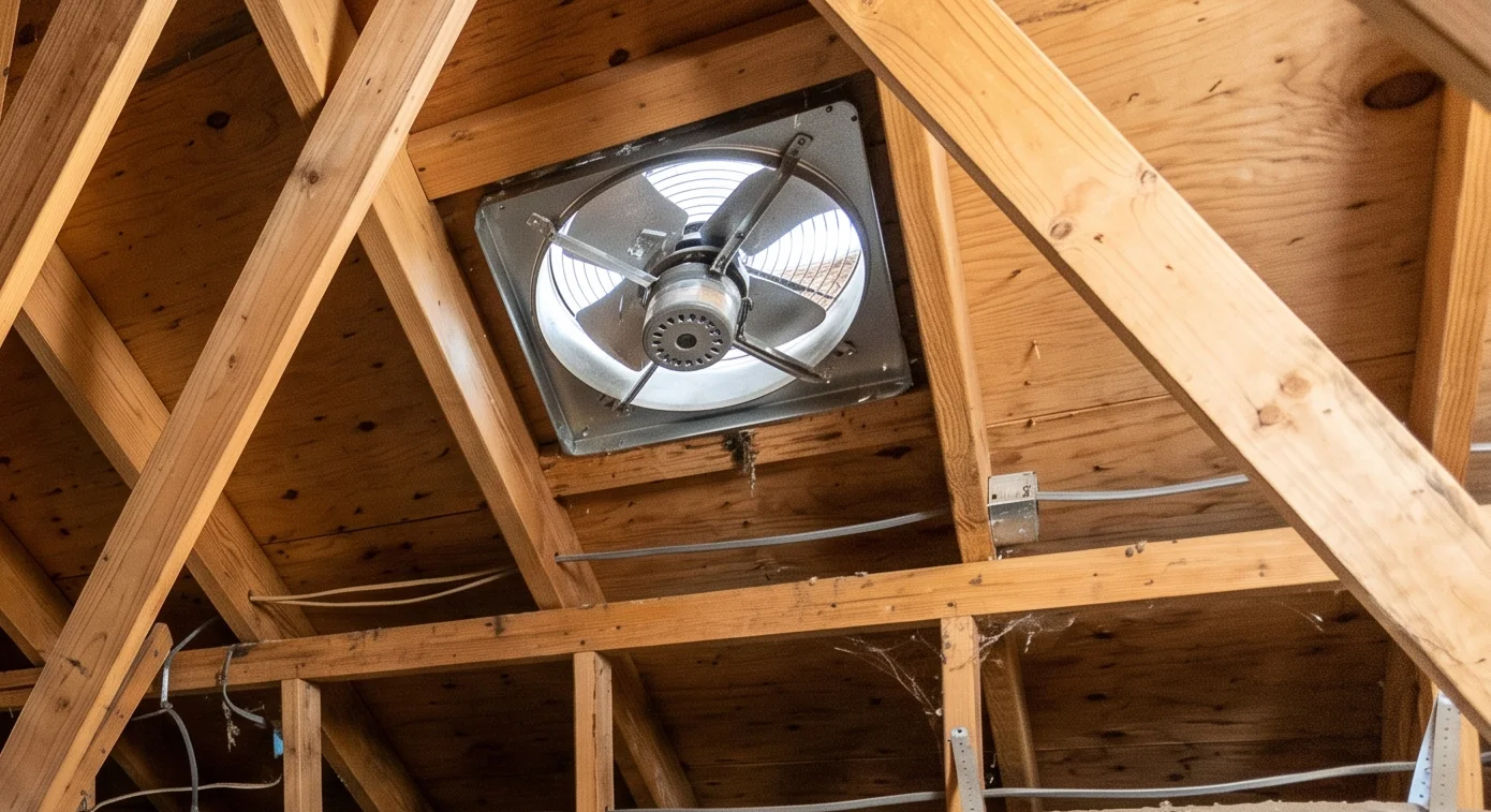 What Is an Attic Fan and What Does an Attic Fan Do