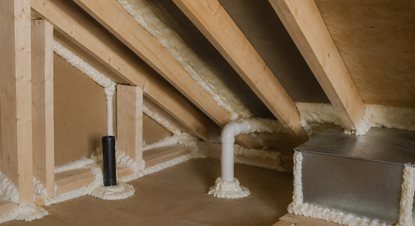 Attic Sealing Best Tips For Caulking and Spray Foam