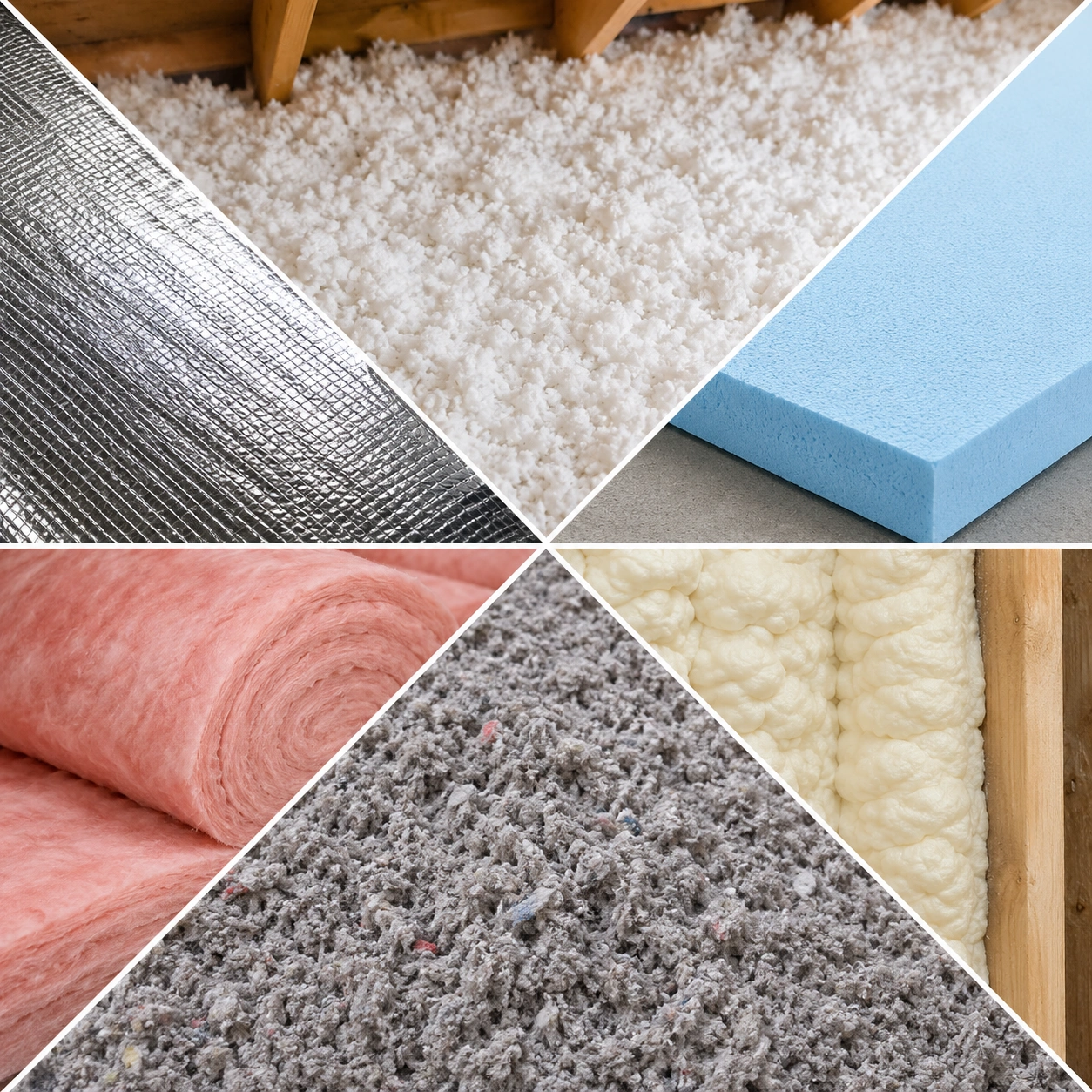 Types of Insulation Materials