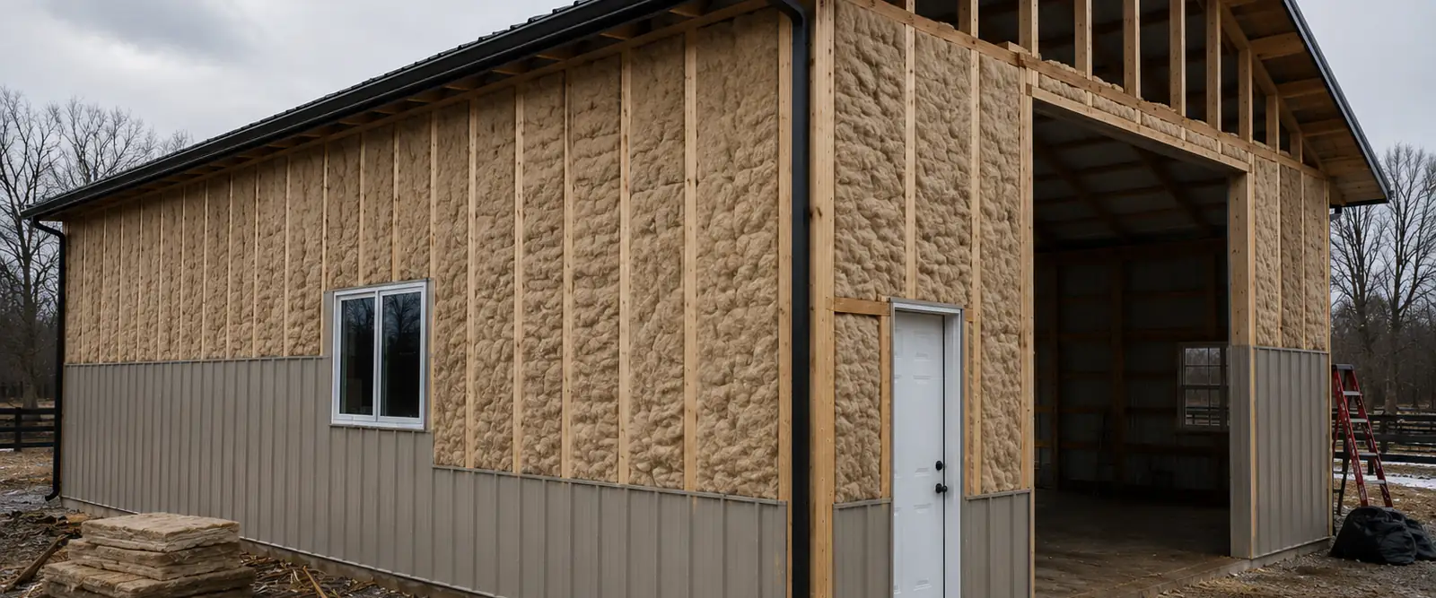 Best Pole Barn Insulation Options [Ultimate Guide 2026]