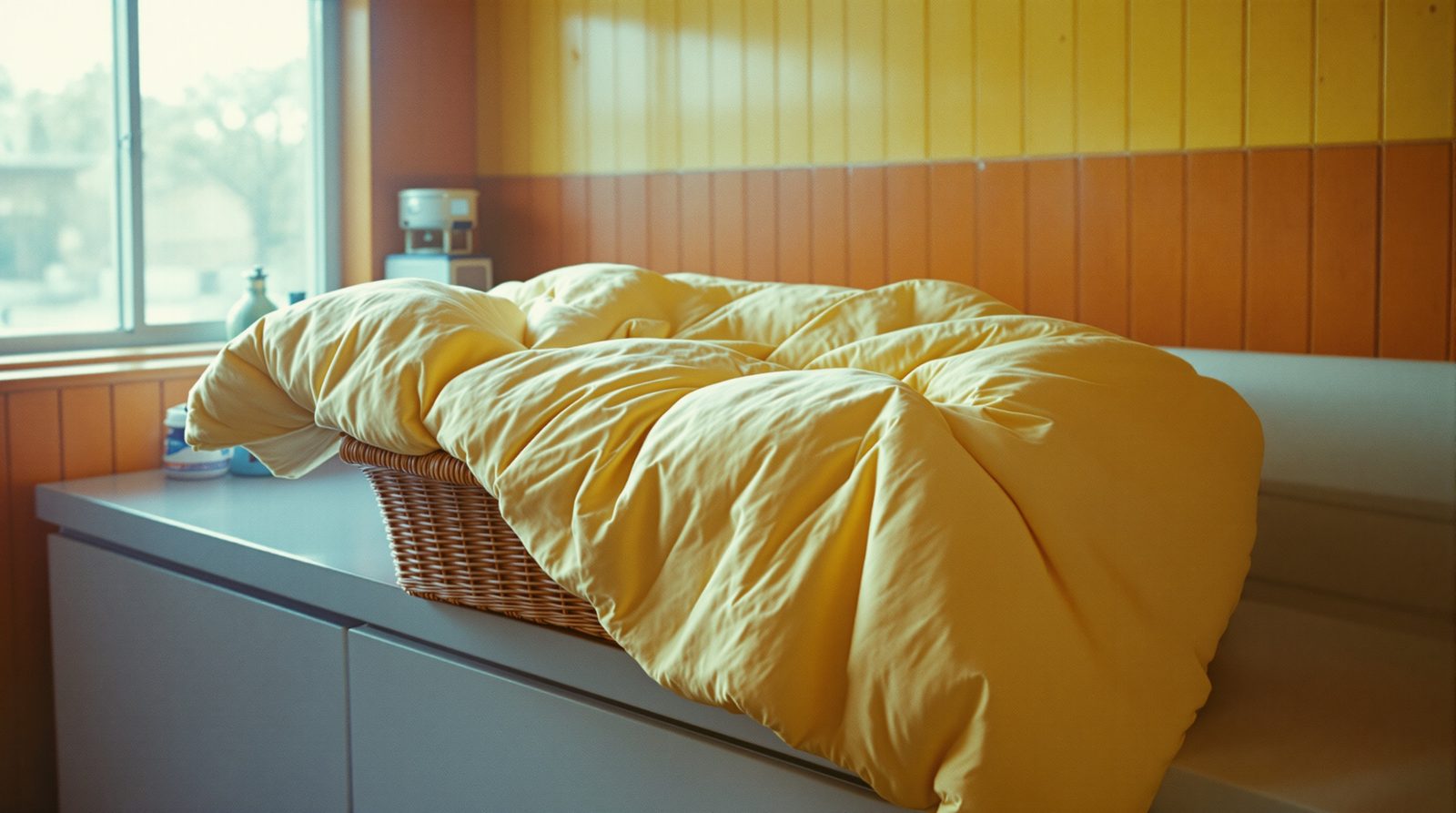 Comment laver une grosse couette en laverie