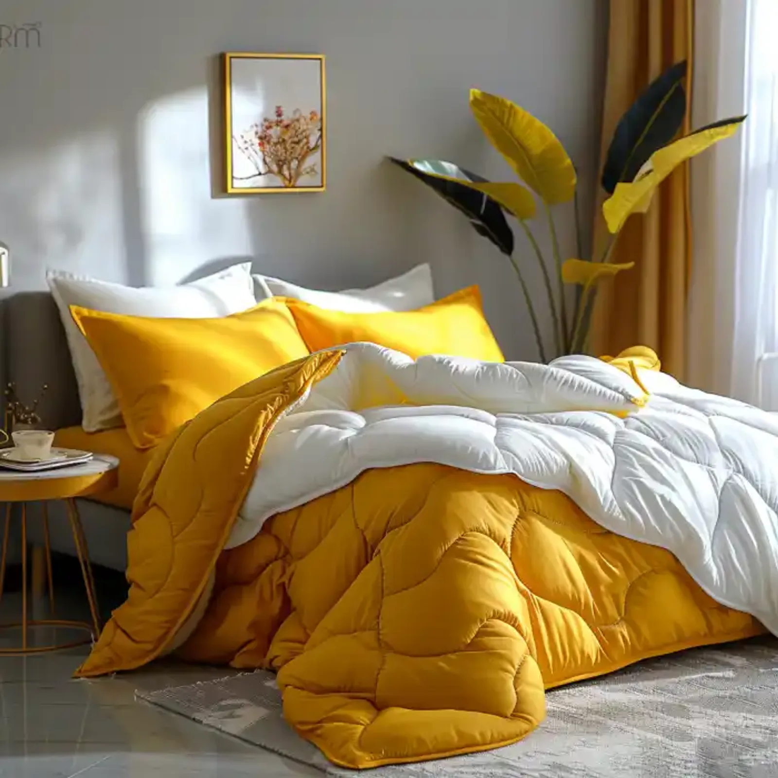 Comment blanchir efficacement une couette jaunie?