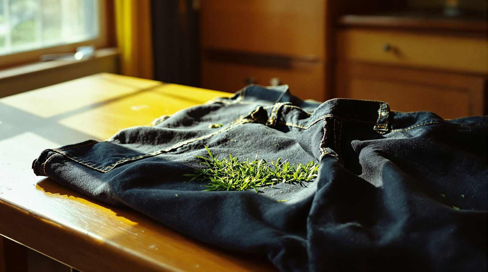 Comment enlever une tache herbe sur un vetement jean coton methode efficace pretraitement