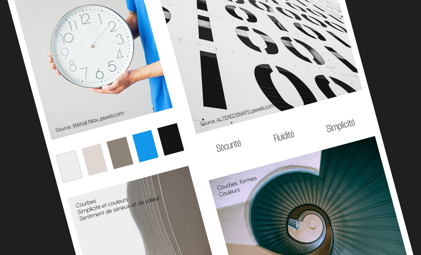 Moodboard illustration