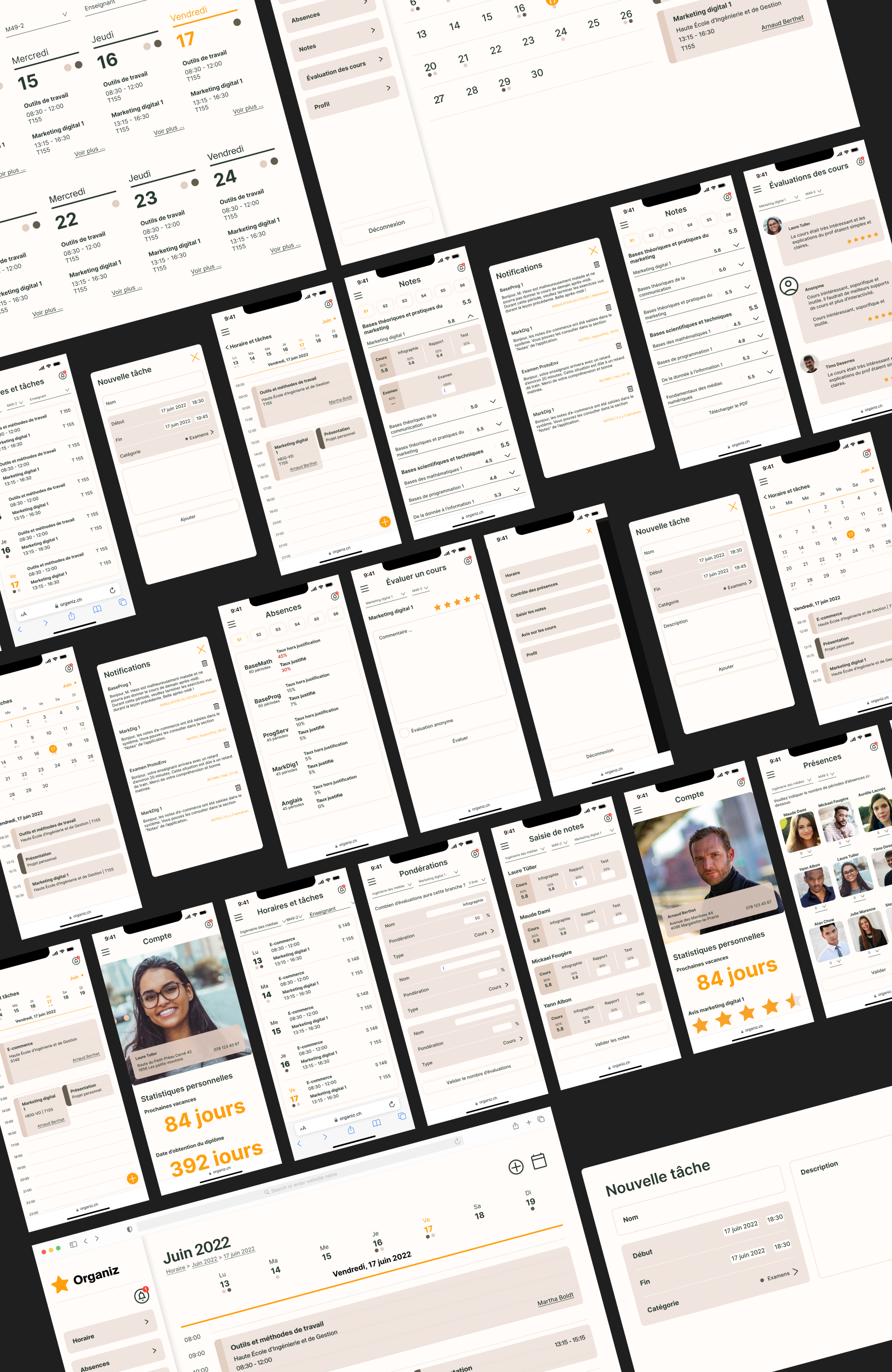 Wireframes high-fidelity illustration