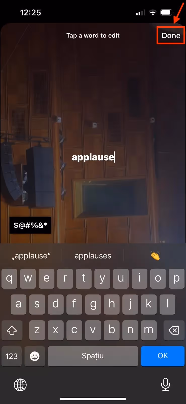 edit captions Instagram Reels