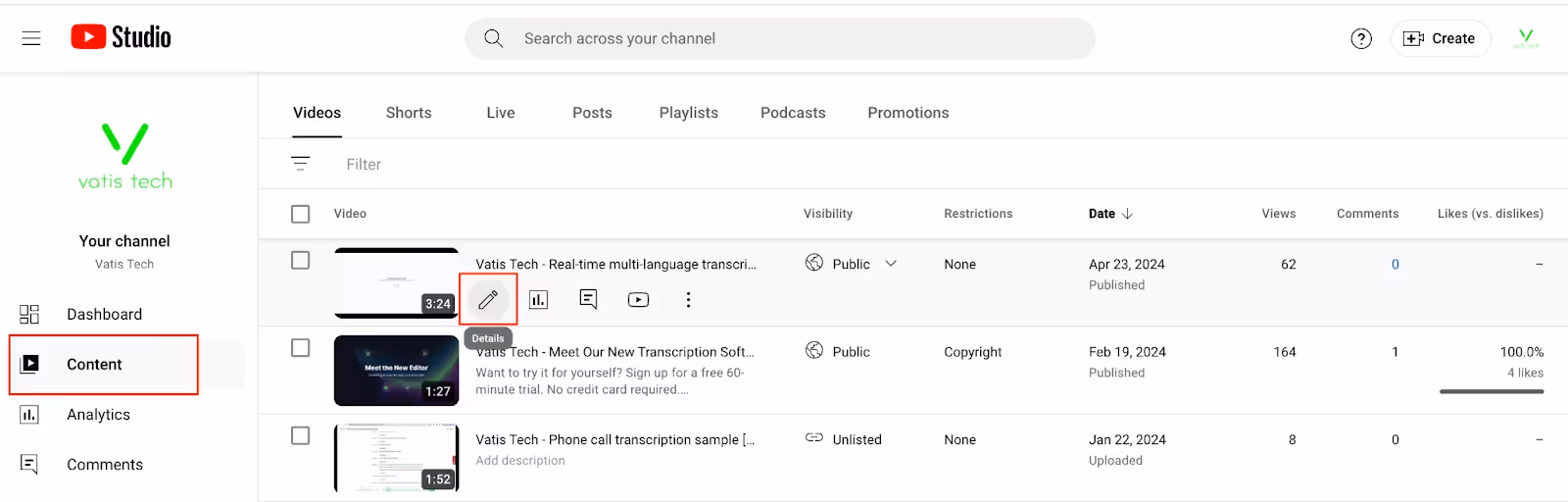 how to translate youtube videos with YouTube Studio