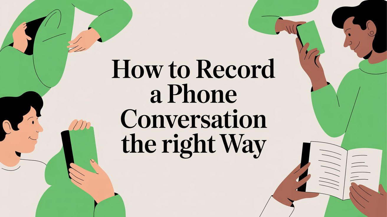 How to Record a Phone Conversation The Right Way