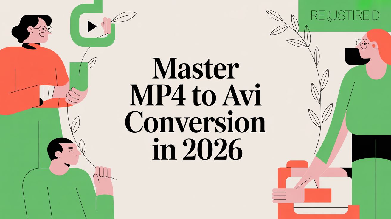 Master MP4 to AVI Conversion in 2026