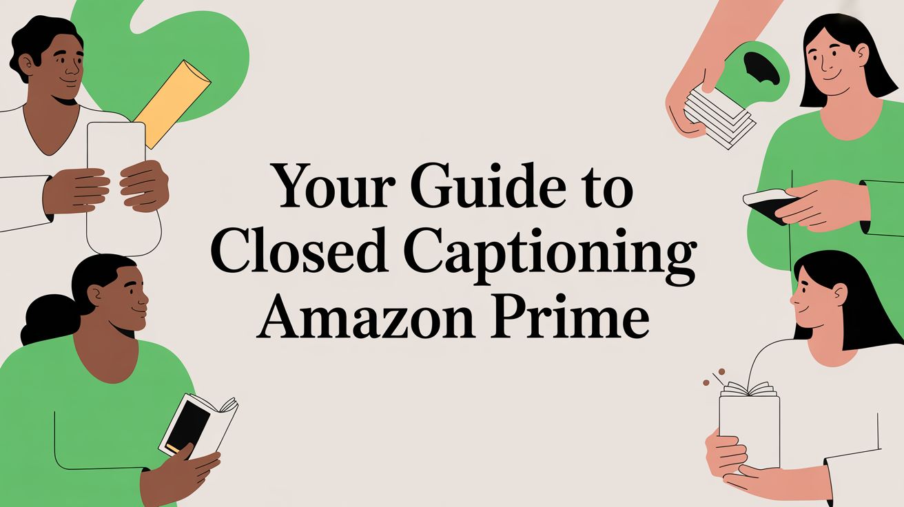 Your Guide to Closed Captioning Amazon Prime