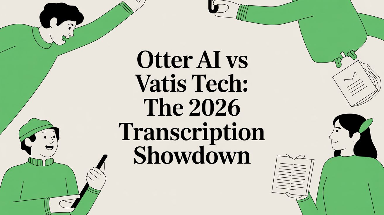 Otter AI vs Vatis Tech: The 2026 Transcription Showdown