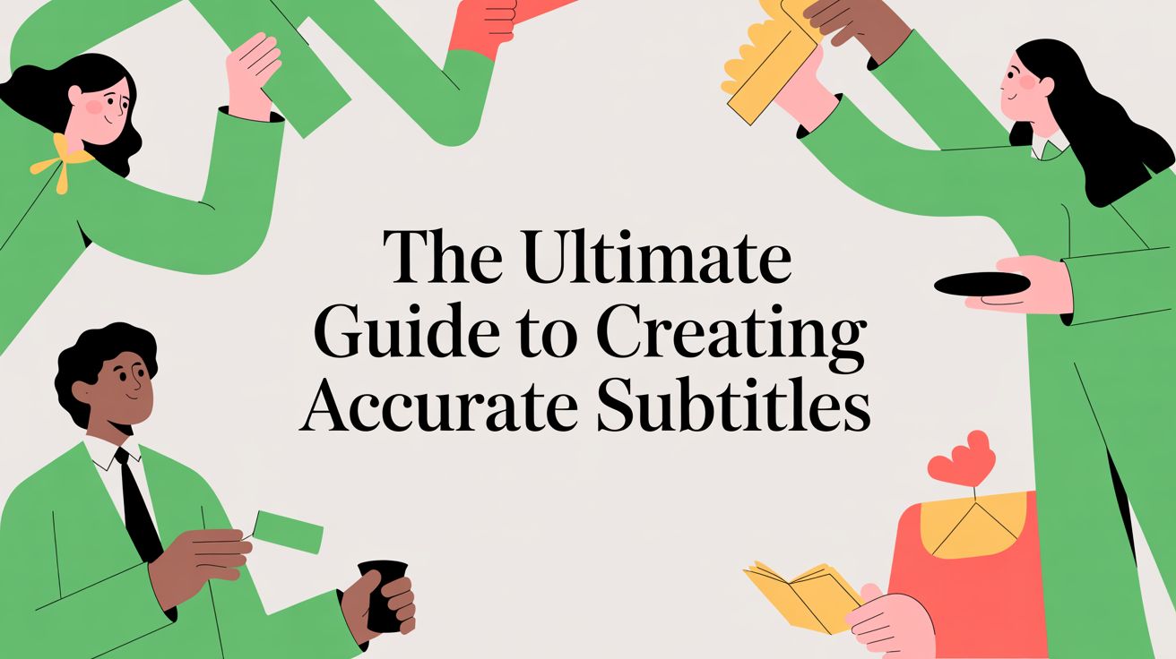 The Ultimate Guide to Creating Accurate Subtitles