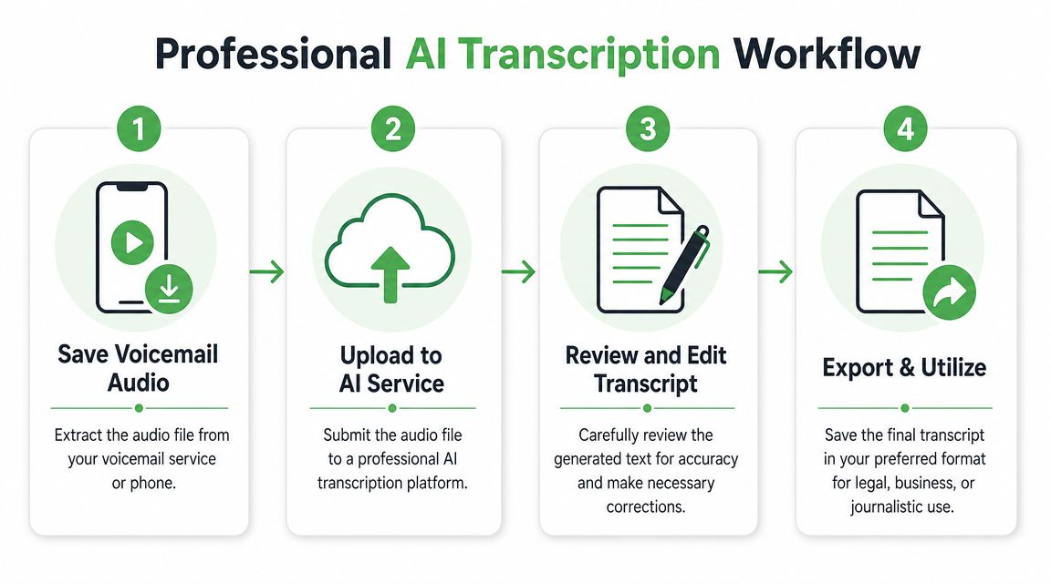 Achieve Professional Accuracy with AI Transcription Services
