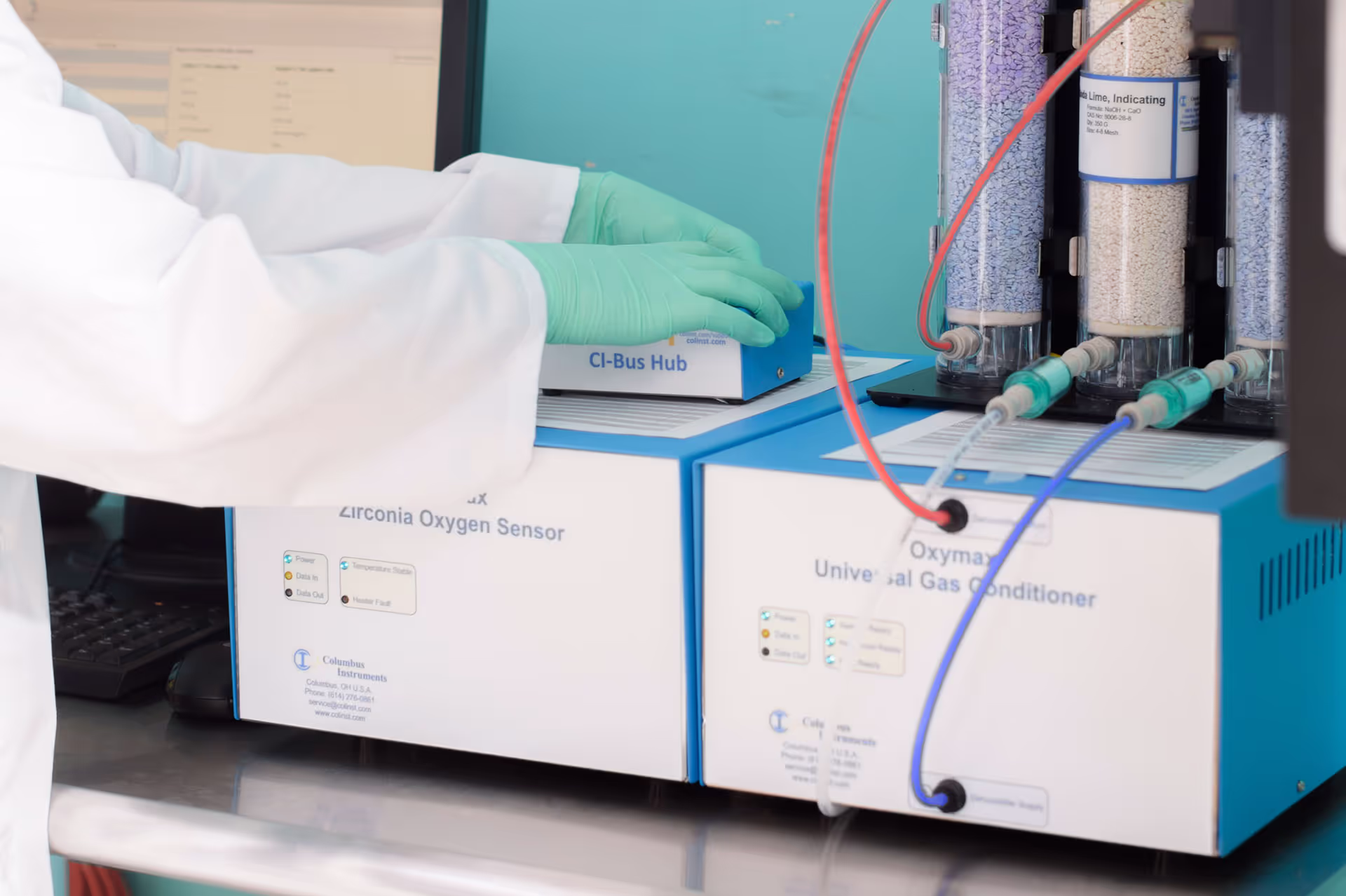 Scientists in a laboratory