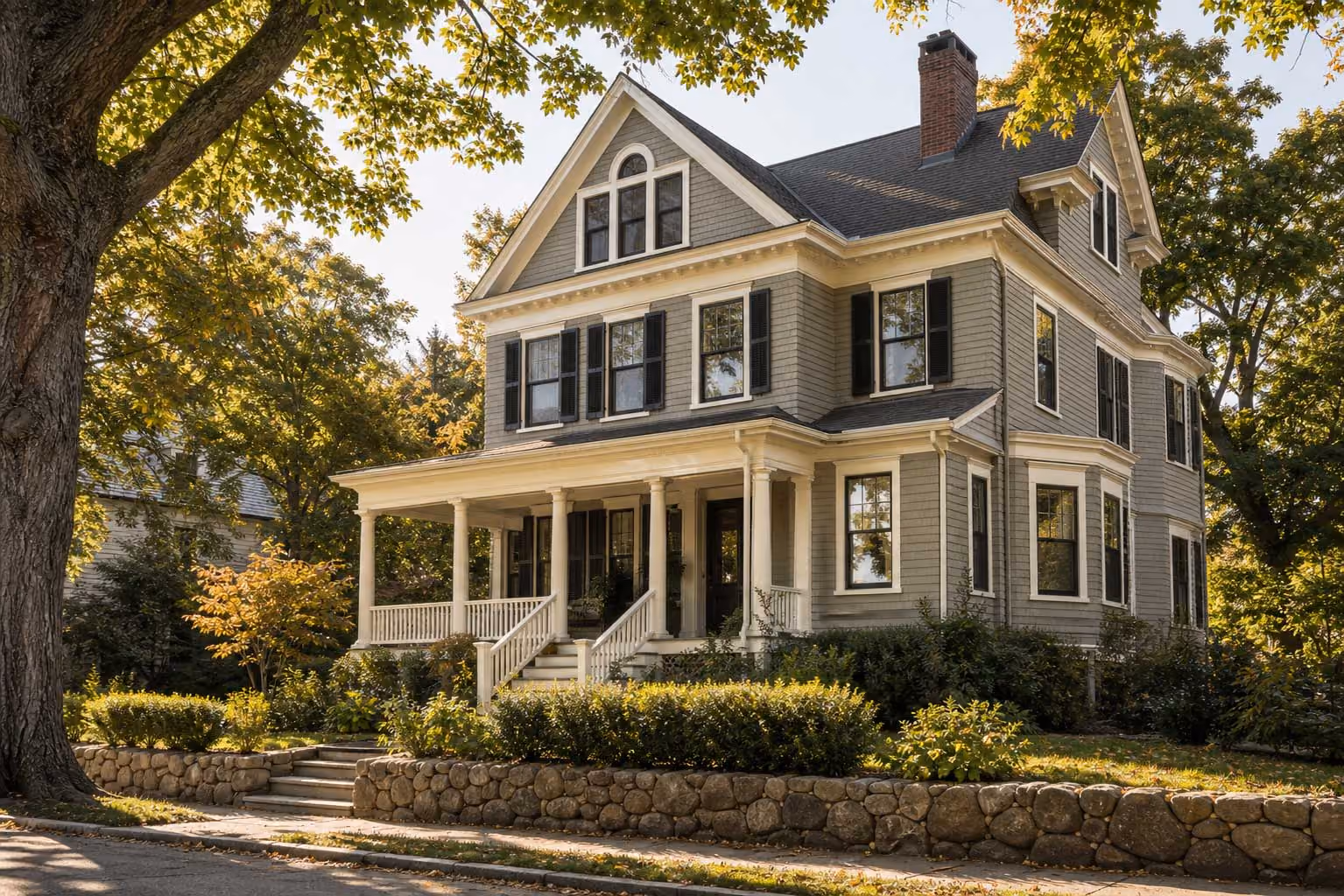 Historic estate home in Chelmsford, Massachusetts