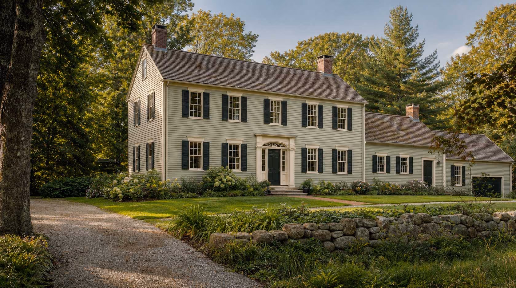 Luxury historic estate home in Westwood, Massachusetts