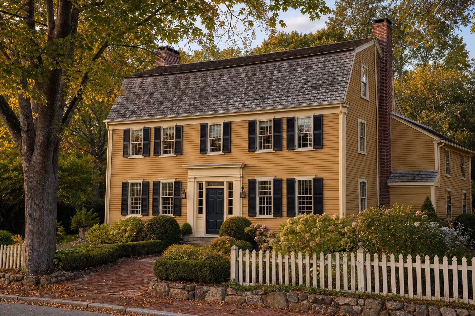 Historic estate home in Dedham, Massachusetts