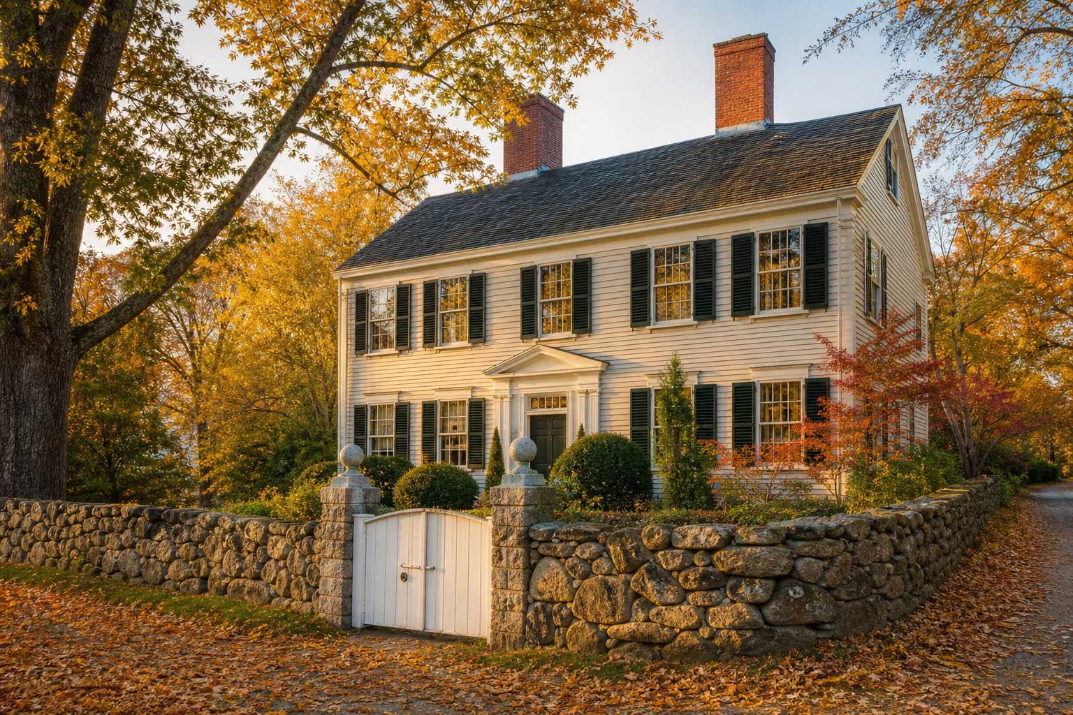 Historic estate home in Concord, Massachusetts
