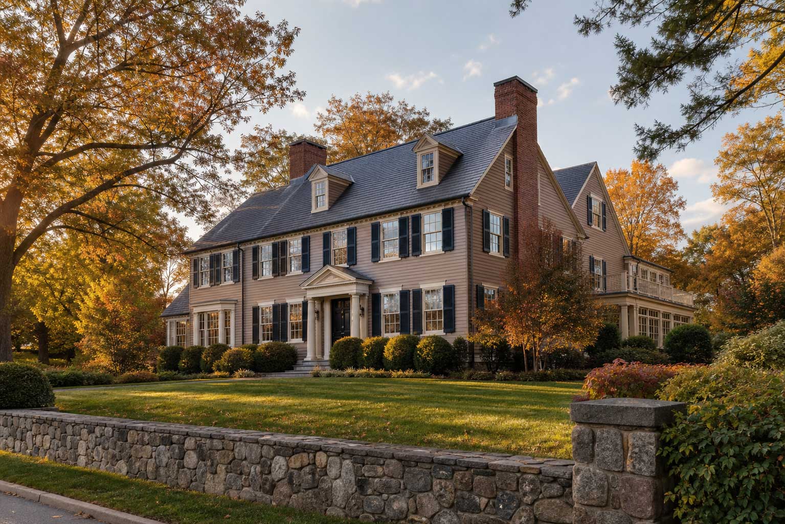 Historic estate home in Winchester, Massachusetts