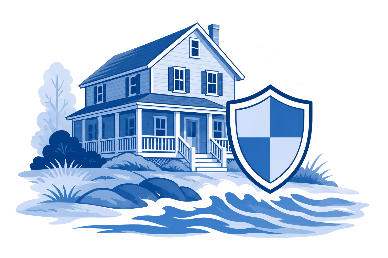 Coastal Massachusetts home protected against wind and flood exposure
