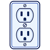 Electrical guide icon