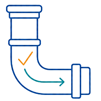 Sewer pipe icon