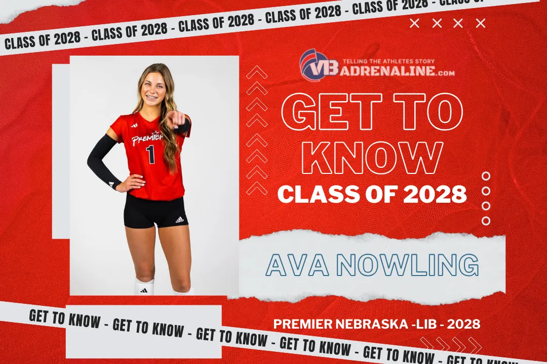 Get To Know Class of 2028: Ava Nowling Libero Nebraska