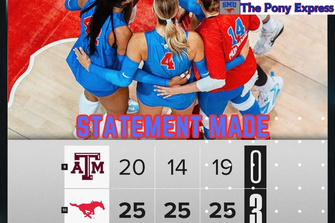 STATEMENT MADE: Hey NCAA Mustangs are for real!