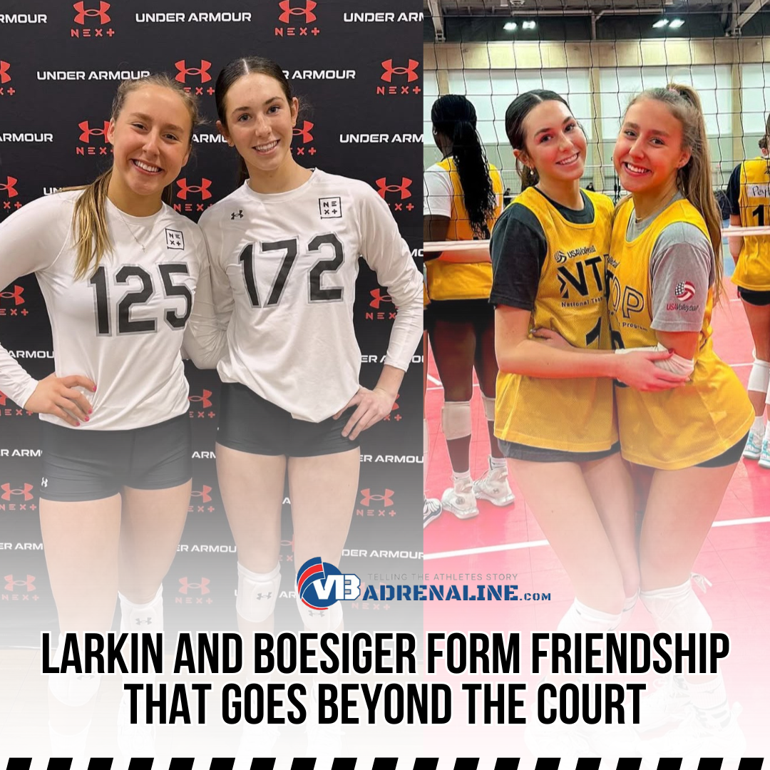 Talented Buddies: Boesiger and Larkin Form Friendship On Court that Extends Way Beyond