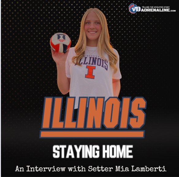Staying Home at Illinois: An Interview with Setter Mia Lamberti