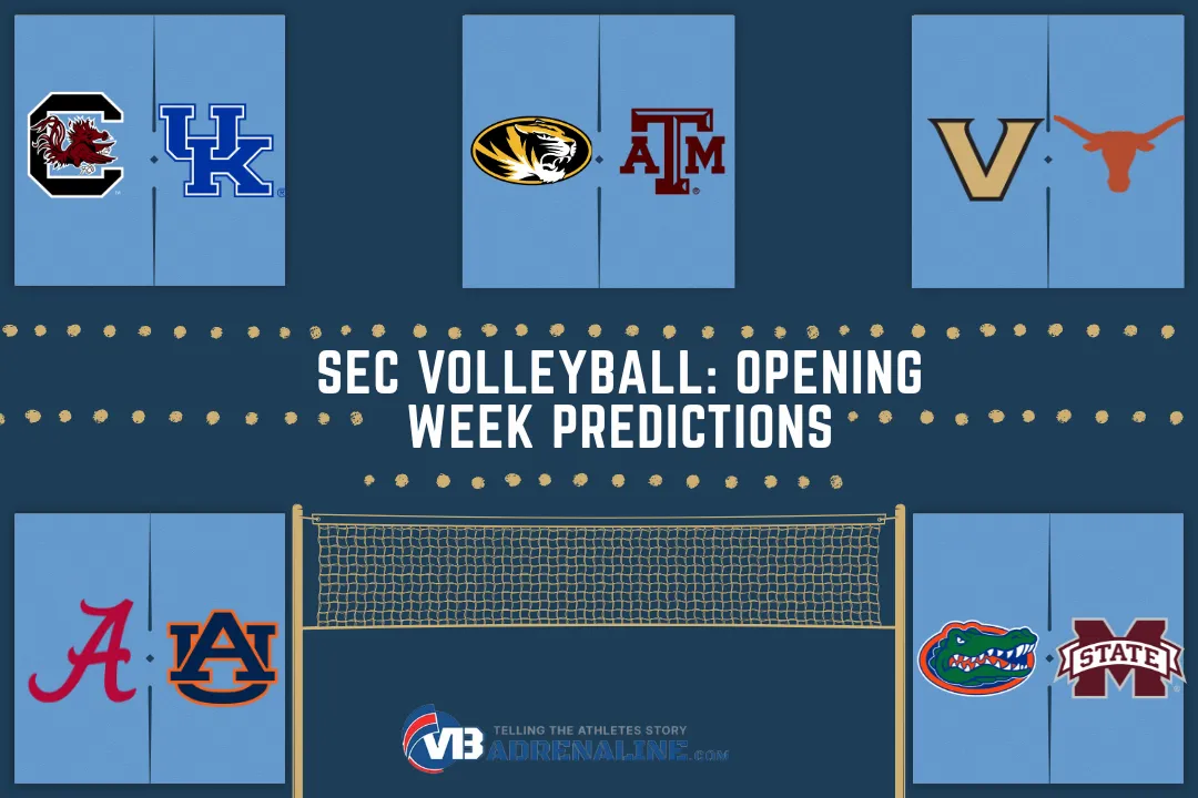 SEC Volleyball: Opening Week Predictions