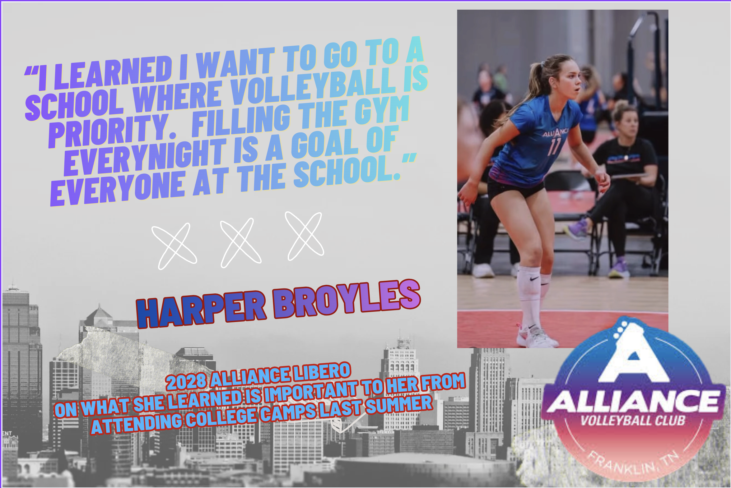 2028 Prospect Series: Harper Broyles Learned From Her Camp Tour