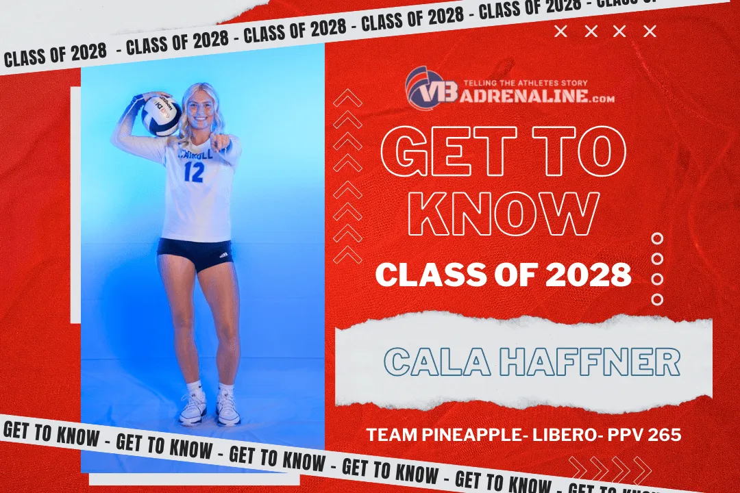 Get to know 2028 Libero Cala Haffner!