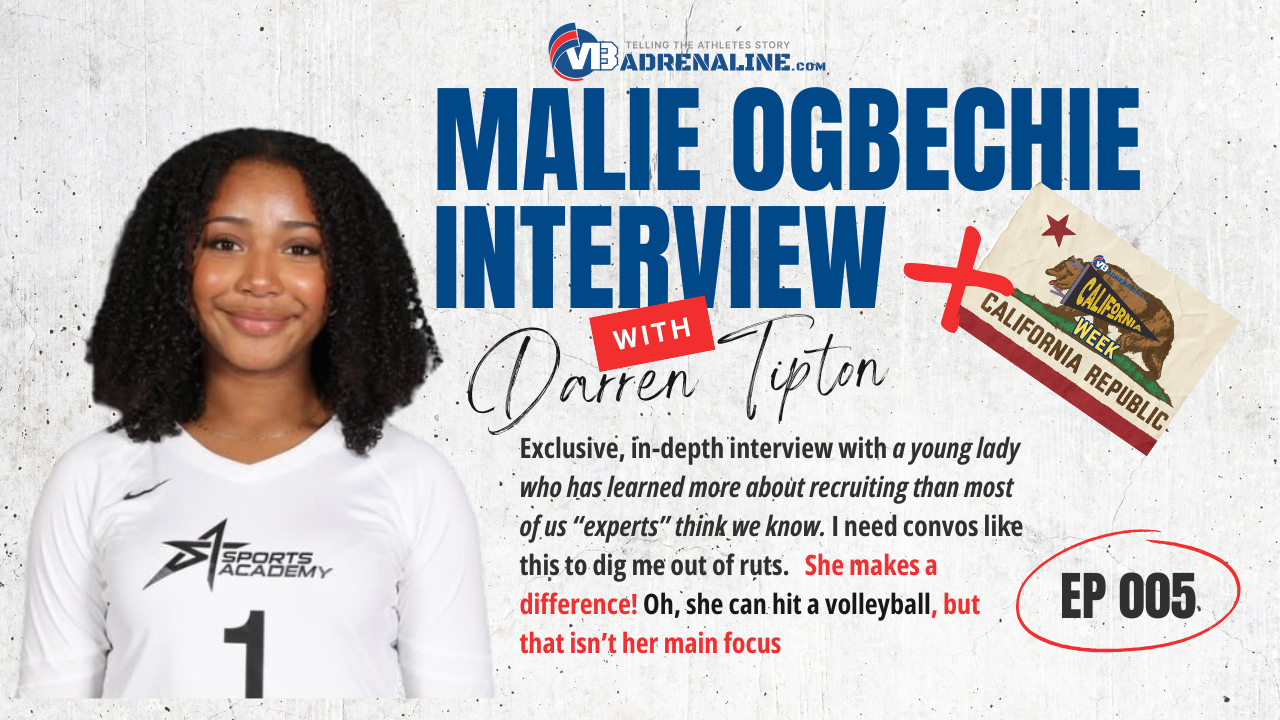 Athlete Up Close: Malie Ogbechie "A Student of the PROCESS"