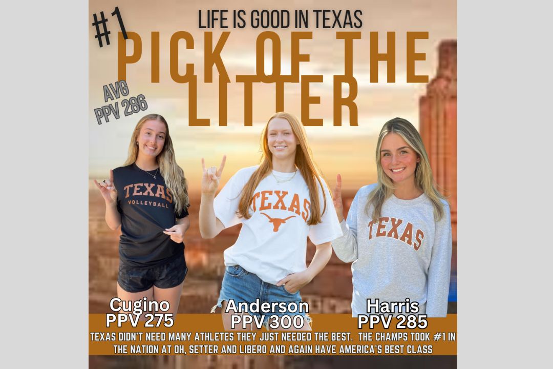 Pick of the Litter:  Texas #1 in Class of 2026 Rankings