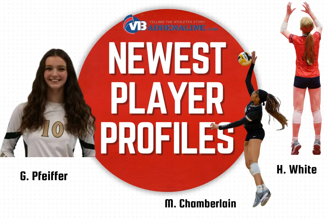 New Player Profiles: 3 New Profiles come from Top Volley States