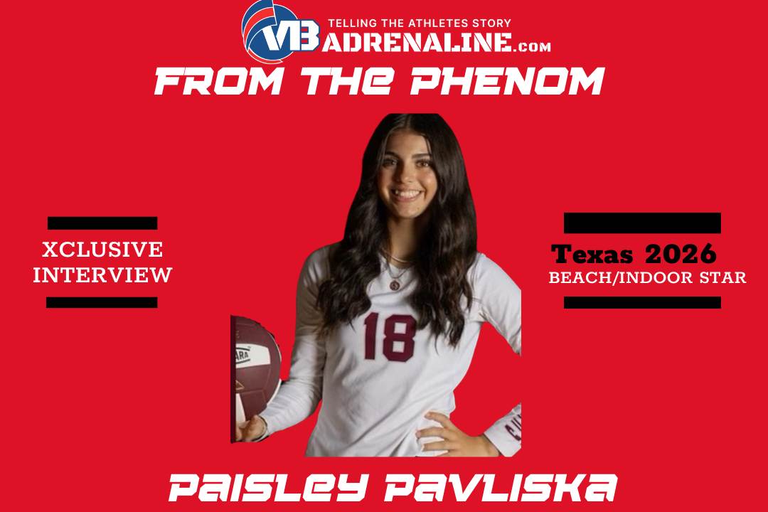 Paisley Pavliska talks about indoor/beach talents at Phenom