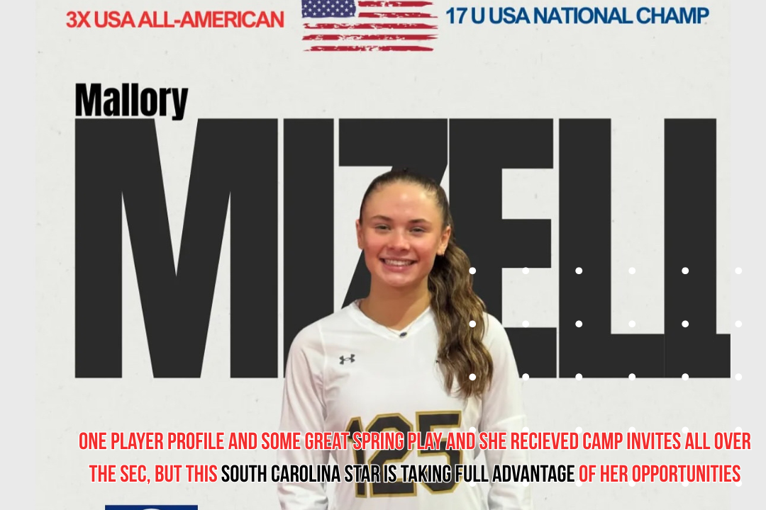 Mallory Mizell: "I said I want one of those Player Profiles" then it took off from there.  The SC star camped all over the SEC this Summer.