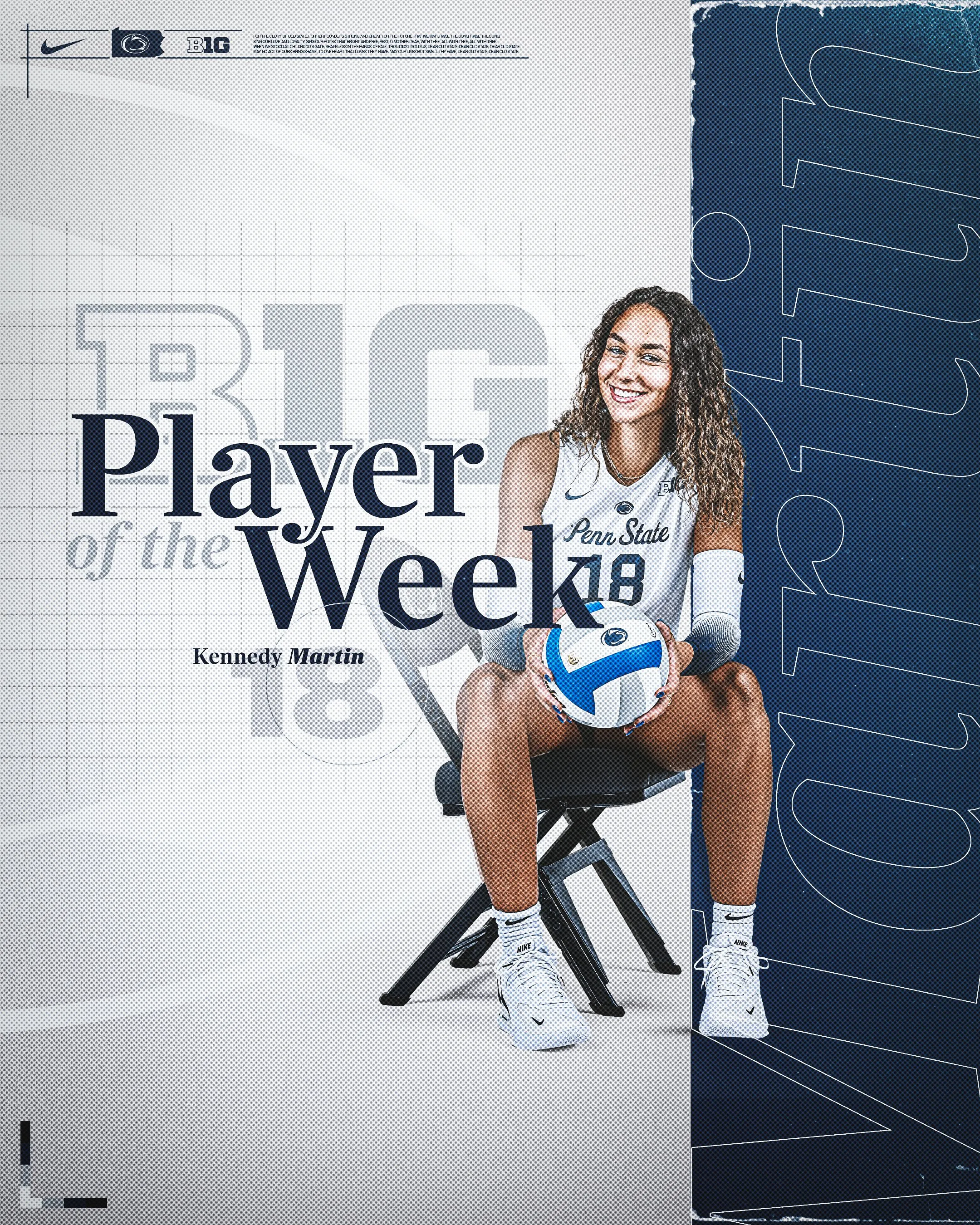 Michigan State, Nebraska, Penn State, and UCLA players share Big Ten Players of the Week honors