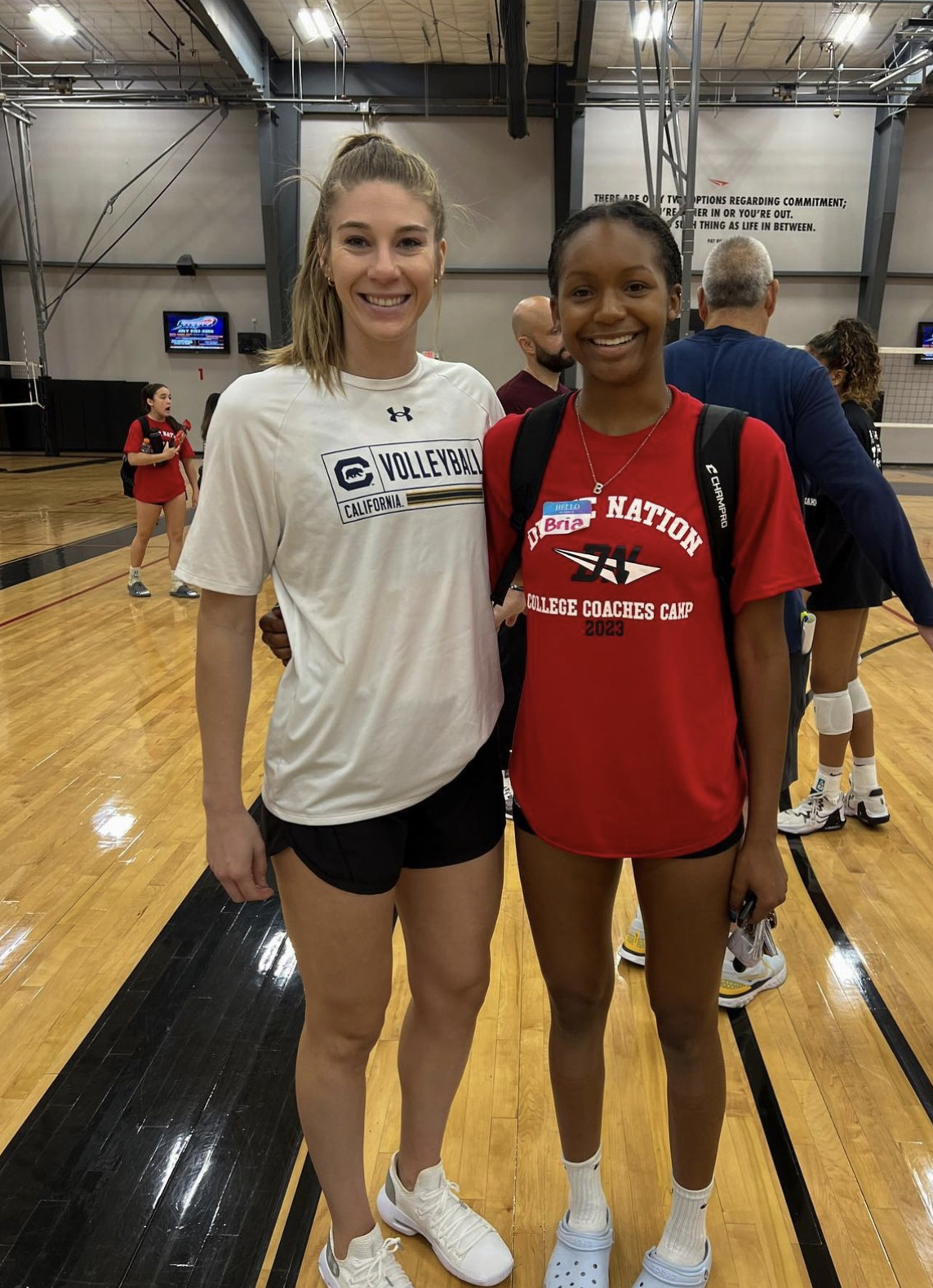 Bria Dawson takes her game to Texas to participate in college camp