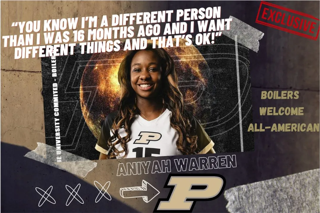Boiler Up 2025 All-American Aniya Warren talks about her new school and why