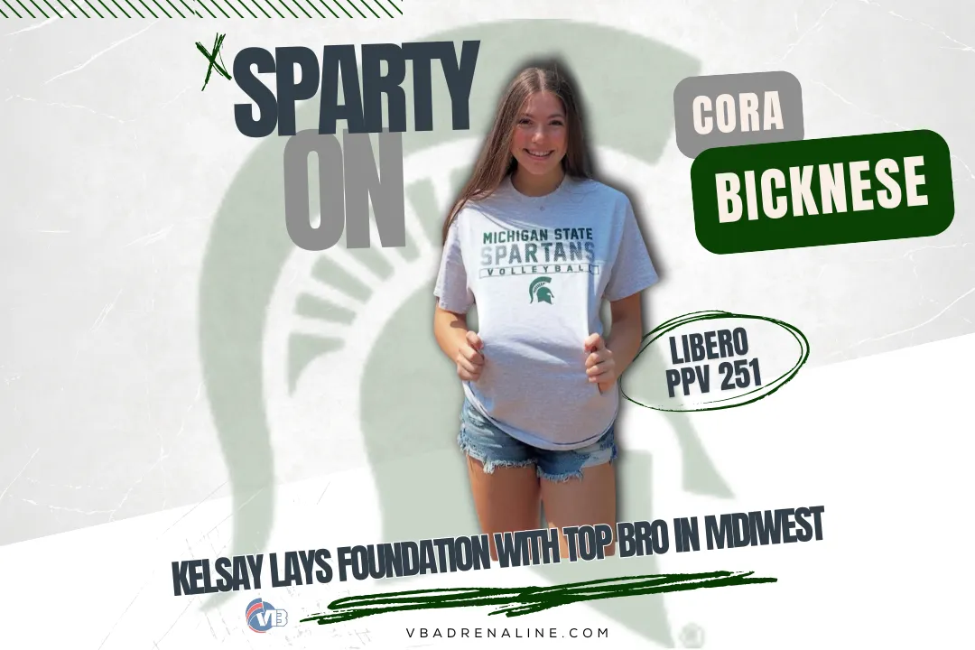 Kelsay Sets Tone For Program and lands top Minnesota Libero Bicknese