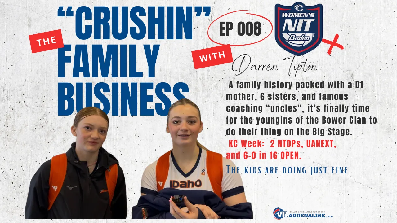 The Kids are CRUSHING It: Eden and Rachel Bower have had a week at the NIT that would impress even volleyball elders.