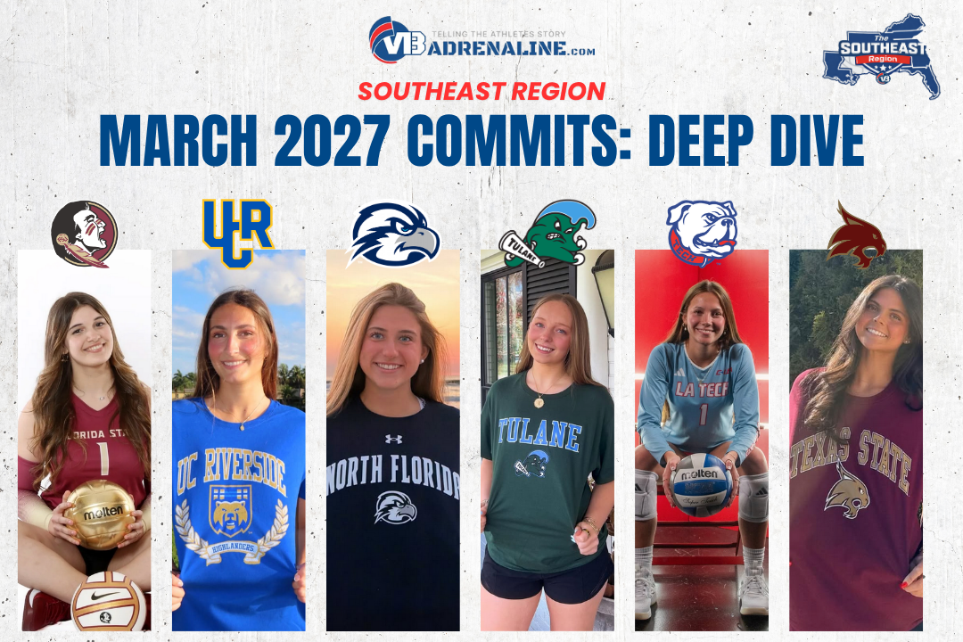 March Commits: 2027s from the Southeast Region