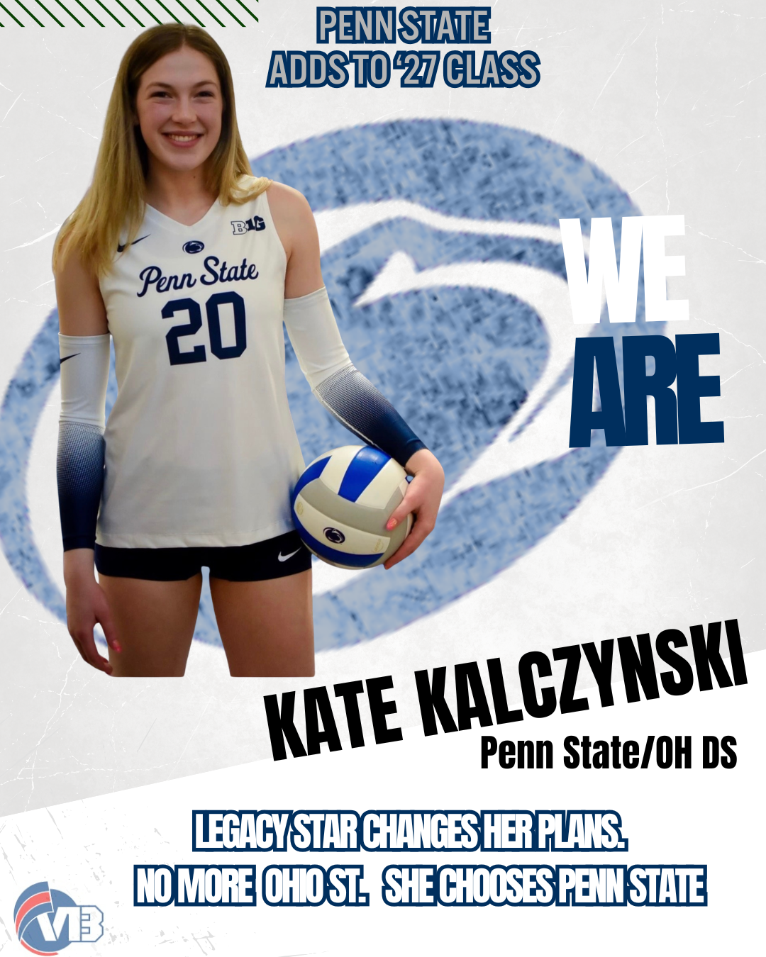 Kate Kalczynski flips commitment to Penn State