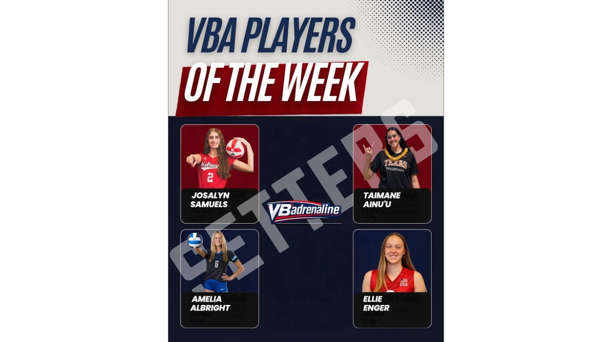 VB Adrenaline's Players of the Week: Week 2 Setters