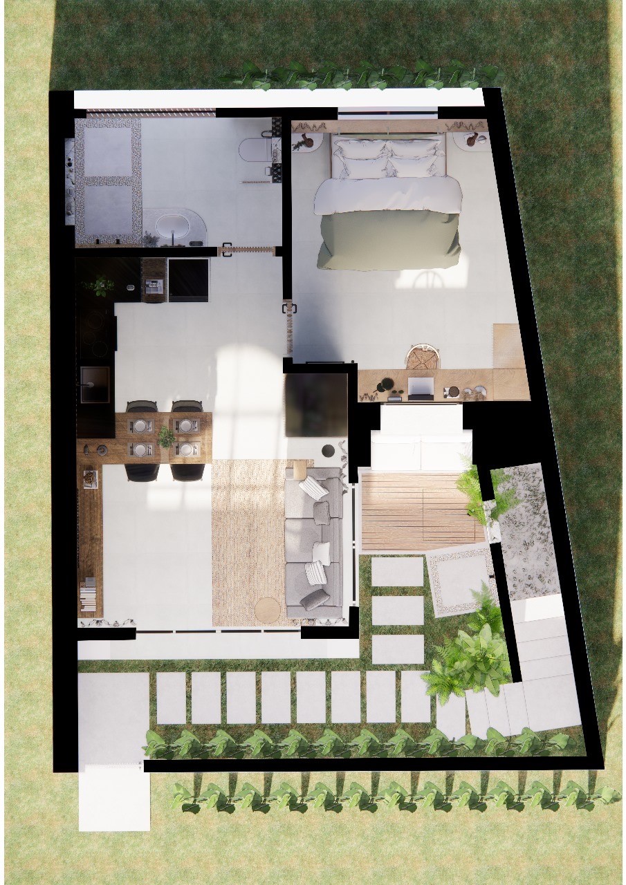 1br floor 1