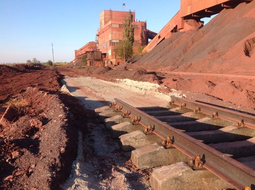 Будівництво колії "ЗЗРК"